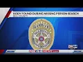 Body found in Bell County during missing person search