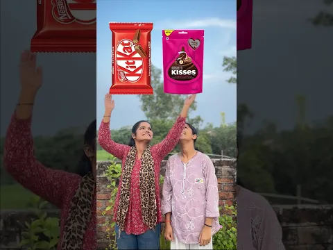 Kisses Chocolate Kitkat Chocolate Shake 😋😋#shorts #ytshorts #youtubeshorts