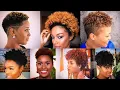 90 Beautiful Short Cut Hairstyles For Black Women Taper Fade Haircuts TWA Short Hairstyles