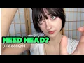 ASMR head massage layered sounds