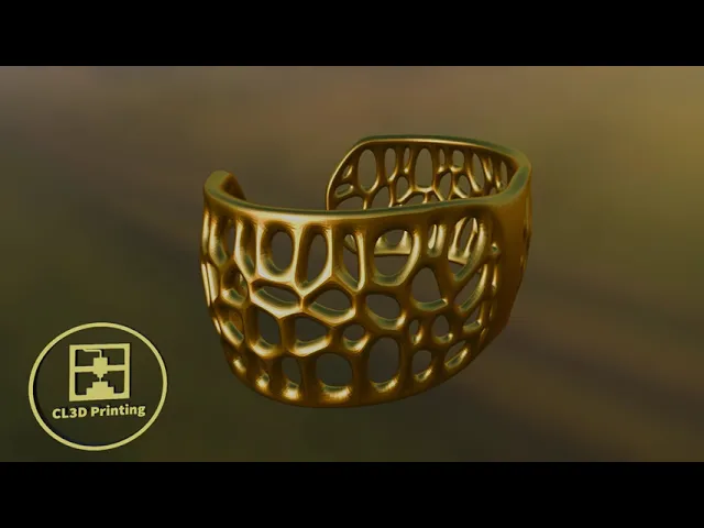 Voronoi Bracelet - Mod 4 video thumbnail