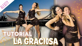 TUTORIAL DE BAILE - LA GRACIOSA - QUEVEDO Y ELVIS CRESPO