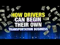 How Lyft Uber Drivers Can Start Their Own Transportation Business