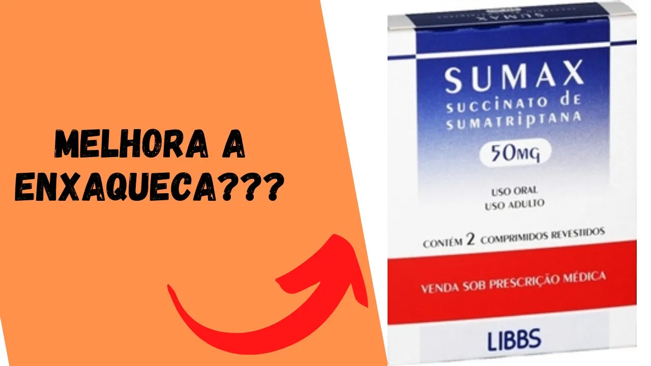BULA SUMAX (Sumatriptana) | Para que serve? Como tomar? Efeitos colaterais