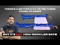 The EASY way to use Rockler Panel Clamps without taking them apart