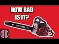 Craftsman 18 Chainsaw Unboxing Initial Thoughts - Model CMXGSAMY421S