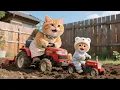Lagu Mama Cat \u0026 Ginger Kitten Build Their Own Mini Farm at Home! 🐾🌱🏠| A Heartwarming AI Story Compilation