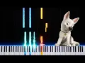 Download Lagu 🐶 Barking at the Moon 🌛 - Bolt - Piano Easy