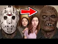 JASON UNMASKED SCARY