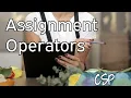 CSP Counter Variables Assignment Operators