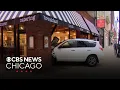Car smashes into Corner Bakery after crash in the Loop