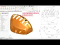 SolidWorks Surface Tutorial Exercise 207 Lofted Surface Trim Surface Filled Surface