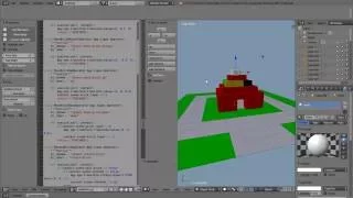 Python Scripting Tutorial Creating a Panel That allows the User to Add and Place Bricks in Blender