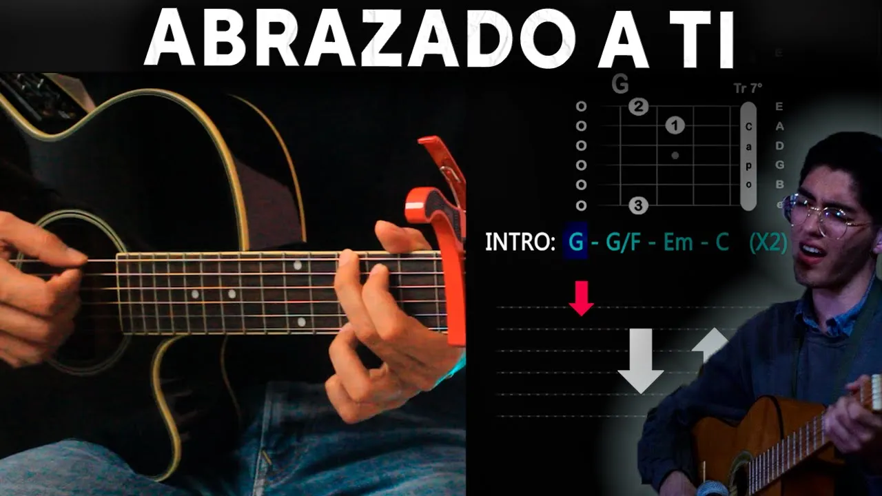 Abrazado A Ti - Kevin Kaarl GUITARRA Tutorial / DEMO | Acordes Abrazado A Ti - Kevin Kaarl GUITARRA Tutorial / DEMO | Acordes