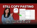 Stop Copy Pasting in ArchiCAD Use Hotlink Modules