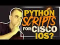 GNS3 Talks Python for Network Engineers with GNS3 Part 3 - Remove Passwords and improve scripts