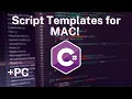 Unity custom SCRIPT TEMPLATES for Mac And PC - How to find it