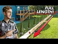 I Built a Bowling Alley In My Backyard