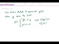 Euler s Method with Excel