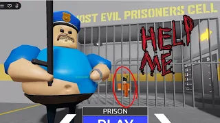 BARRY'S PRISON RUN Scary Roblox OBBY Walkthrough in 4K