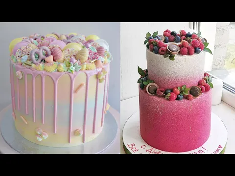 Download MP3 10+ Amazing Birthday Cake Decorating Tutorials | Most Satisfying Chocolate Recipes