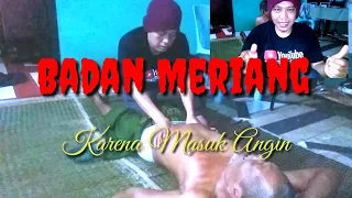 badan meriang karena masuk angin