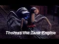 Thomas spider train cartoon