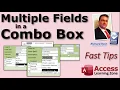 Display Multiple Fields in a Closed Combo Box in Microsoft Access