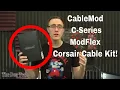 CableMod C-Series ModFlex Full Corsair Cable Kit Unboxing Review The Don Tech