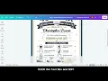 Editable Funny 40th Birt ay Certificate - How-To Edit Tutorial