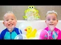 Download Lagu Bath SONG + More Nursery Rhymes \u0026 Kids Songs with Gaby and Alex