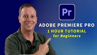 Adobe Premiere Pro for Beginners 1 Hour Tutorial