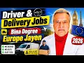 Germany Europe Driver Jobs 2026 No High Education Needed
