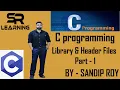 C Programming Tutorial - 3 Library and Header File Part