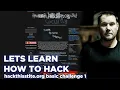 Learn how to be a hacker in 2023 - Hackthissite org Basic 1