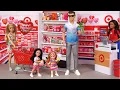 Lagu Barbie \u0026 Ken Family Getting Ready For Valentines Day