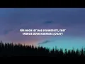 KITSCHKRIEG feat. BLUMENGARTEN & SHIRIN DAVID - Gut Genug (Lyrics)