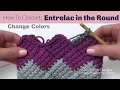 How To Crochet Entrelac In The Round