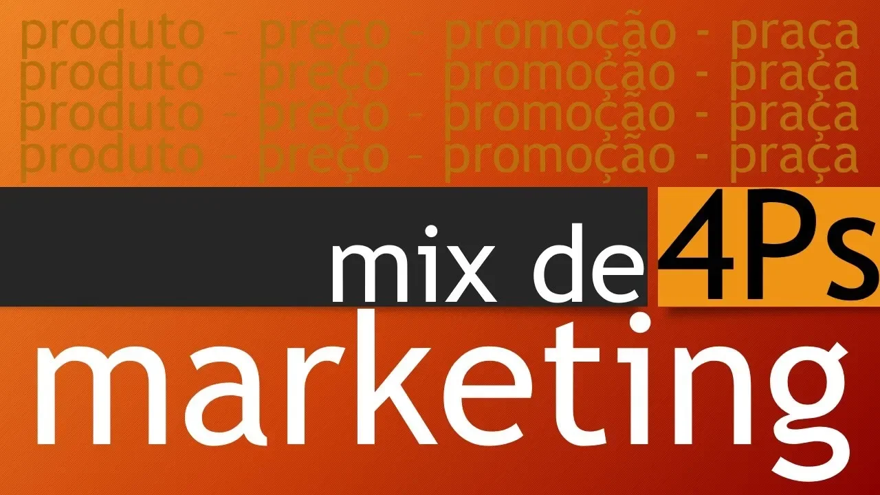 Marketing Mix ou 4Ps - Mix de Marketing ou 4Ps do Marketing