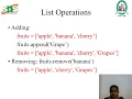Lists in Python Problem Solving Using Python SNS Institutions