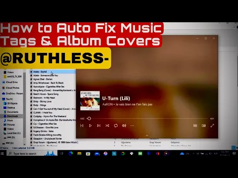 Download MP3 How to AUTO Fix All Music Tags & Album Covers [ONE CLICK] (.mp3 , .flac , .wma) | Ruthless |