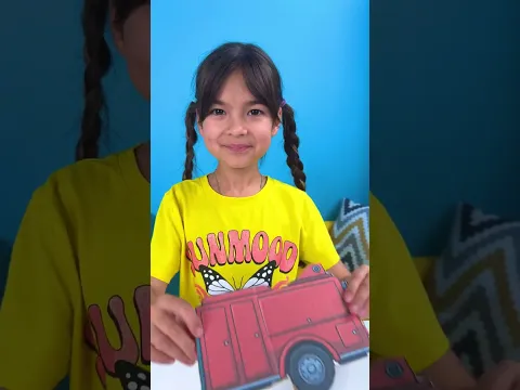 🚒 Fire Truck Puzzle! Build It Piece by Piece 🧩 #shorts #kids