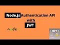 JWT token-based Authentication web APIs in Node js Express js Bcrypt NeDB DI