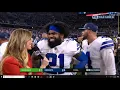 Dak Prescott and Ezekiel Elliot After Win Interview Against the Seattle Seahawks