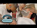 ASMR Hot Towel Shave by Barber Scott Scott Barbershop