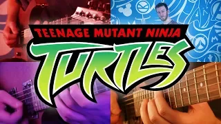 Teenage Mutant Ninja Turtles 2003 Theme On Guitar 