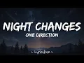 Download Lagu One Direction - Night Changes (Lyrics) [4K Lyric Video]