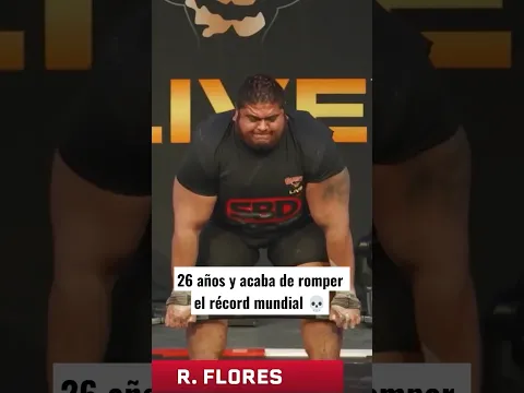 26 años y acaba de romper el récord mundial de peso muerto #gym #powerlifting #fitness #strongman