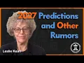 Asks - 2027 Predictions and other rumors