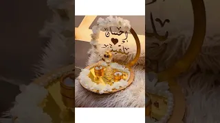 تشكيلت صواني خطوبه وكتب كتاب الترند الجميله 